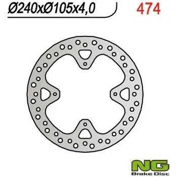 Brzda pro motocykl Zadní brzdový kotouč NG Honda 650 XR SUPERMOTARD 2007 - 2008