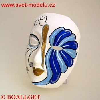 Karnevalová maska Maska benátská 18 920002918