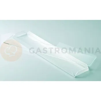 Čokoládová tyčinka Prezentační tác z plexiskla na čokoládu a pralinky - 9,5x49,5x0,2 cm - VP01001 | MARTELLATO, Plexiglass Display