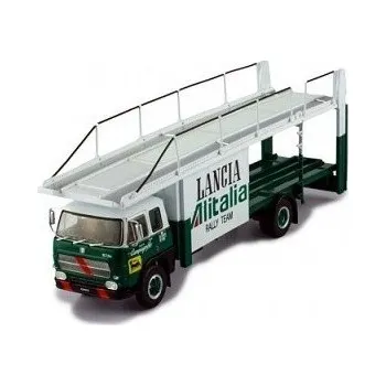 autíčko IXO Models PŘEPRAVNÍK AUT FIAT 673 RACING TRANSPORTER 1976 WHITE 038