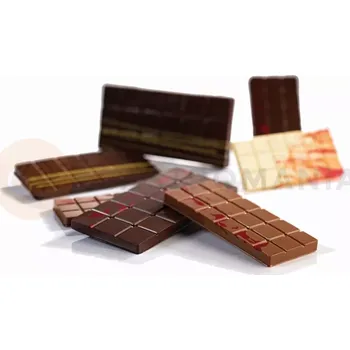 Čokoládová tyčinka Forma na tabulkovou čokoládu, 5 ks, 110x50x8 mm, 20TC006 | MARTELLATO, Tavolette