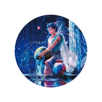 Jedlá dekorace na dort M. VODNÁŘ, VARIANTA Jedlý papír 399