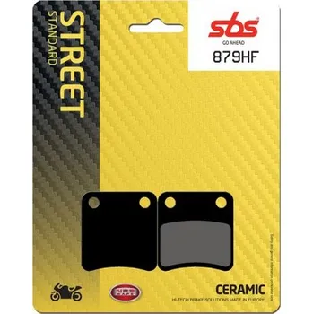 Brzda pro motocykl Zadní brzdové destičky SBS Honda 750 X-ADV (Parking Brake) 2017 - 2019 směs HF