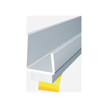 Stavební profil Den Braven - Lemovací profil s dilatační páskou, 3 m x 12,5 mm, plastový, bílý Z0007099