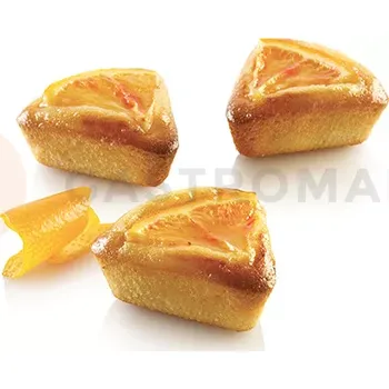 Kuchyňská sůl Silikonová forma na trojhranné zákusky, 15x 60x60x60x25 mm | SILIKOMART, Air Plus 21 Triangle