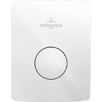 Splachovací tlačítko Villeroy & Boch ViConnect - Pneumatické ovládání splachování pisoáru 100SU, bílá 92194468