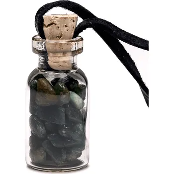 Přívěsek Milujeme Kameny Avanturín zelený - přívěsek kamínky v lahvičce 109596