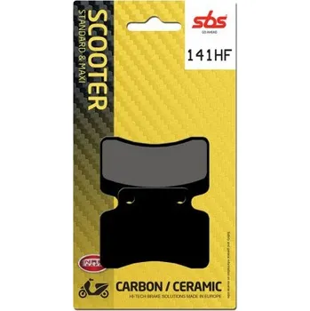 Brzda pro motocykl Přední brzdové destičky SBS Gareli 50 Xo 2012 směs HF