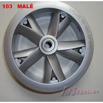 Plechové kolo Nowalex - disk kola kočárku 103 malé
