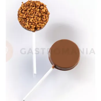 Čokoládová tyčinka Forma na čoko lízátka - kulatá, 5+5 ks x 25 g, 50x9 mm, 20L007 | MARTELLATO, Lollipop