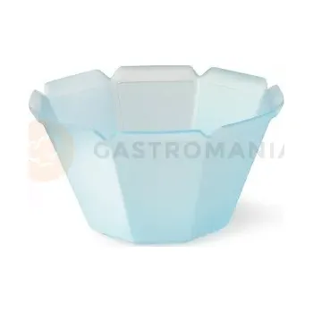 Jednorázové nádobí Miska Smeraldo na dezerty z modrého plastu, 0,35 l | ALCAS, 138/4