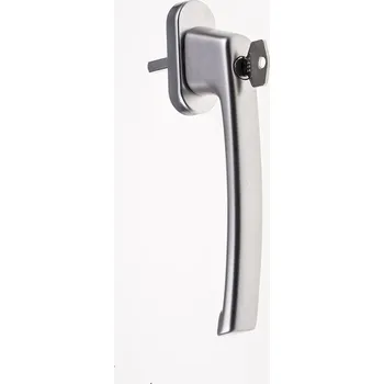 Příslušenství k oknu WINKHAUS HS502A T40 Klika posuvky zamyk.F1 stříb.