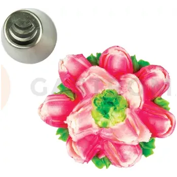 Výroba svíčky Mini cukrářská špička trojitý oblouk - 18 mm | SILIKOMART, Mini Decor Tube