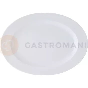 Porcelánový servírovací talíř oválný 32 x 23 cm | ARIANE, Brasserie