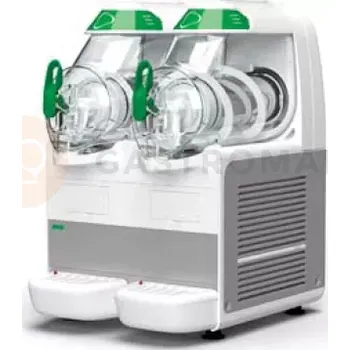 Barová židle Podvojný dávkovač na granitu, sorbety, koktejly, šejky 2x 6 l, 400x500x600 mm | BRAS, B-FROZEN Smart