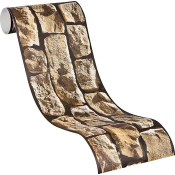 Tapeta 9058-19 Samolepící bordura imitace kamenná zeď, velikost 17 cm x 5 m