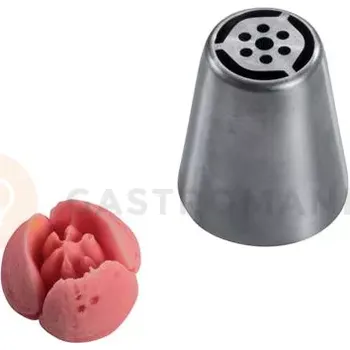 Výroba svíčky Cukrářská špička Květina - 37x42 mm - BX0058-1 | MARTELLATO, Floreal