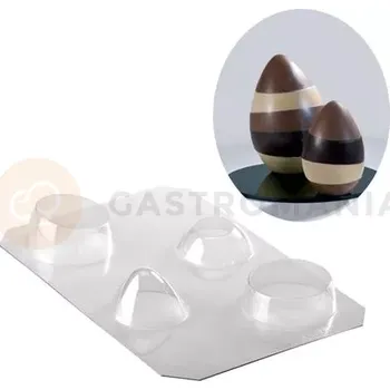Čokoládová tyčinka Polyethylenová forma k vytvoření čokoládových kraslic - 1 ks x 250 g, 180 mm - 20-U1011 | MARTELLATO, Eggs Moulds
