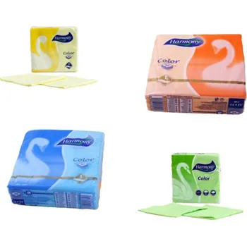 Papírový ubrousek Světle modré ubrousky 33x33 cm, jednovsrtvé