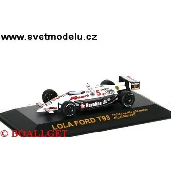 autíčko IXO Models LOLA T93 INDIANAPOLIS WINNER NIGEL MANSELL 1993 000037