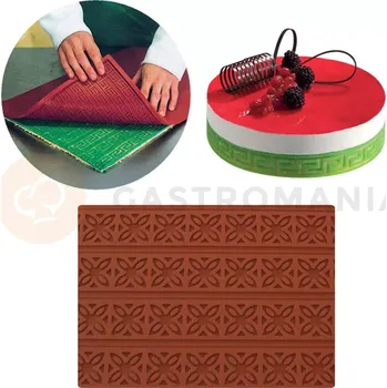 Čokoládová tyčinka Strukturální silikonová podložka, 600x400 mm, 30 mm - RELIEF12 | MARTELLATO, Tappeto