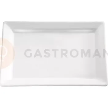 Mísa obdélníková z melaminu 300x210 mm, bílá | APS, Pure