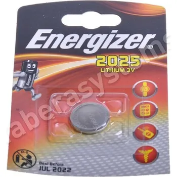 Článková baterie Lithiová knoflíková baterie ENERGIZER CR2025