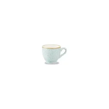 Porcelánový šálek na espresso, ručně zdobený 100 ml | CHURCHILL, Stonecast Duck Egg Blue