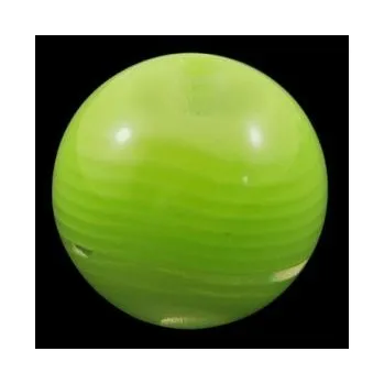 Dětské navlékací korálky Korálek plastový duhový 20mm zelený