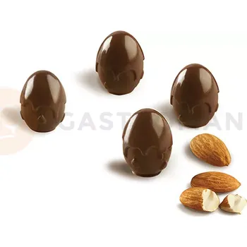 Přisada na vaření a pečení Forma na čokoládu a pralinky - vejce 3D, 23x30 mm, 8 ml - Choco Drop | SILIKOMART, EasyChoc