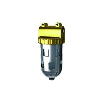 Ochranný vodní filtr původní označení 675S, filtr, speciální, účinnost 99,999 [%], zásobník z plastu s ochr. košem, připojení 3/8", jemnost síta 0,01 [µm], FI04-38H-P-F0,01