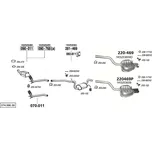 zadní tlumič výfuku Bosal 220-469