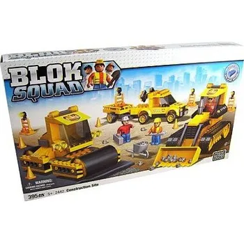 ostatní stavebnice MEGABLOKS BLOKS SQUAD CONSTRUCTION SITE 395 KOSTEK 2442