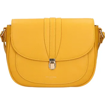 Kabelka Dámská crossbody kabelka Hexagona Devol - žlutá