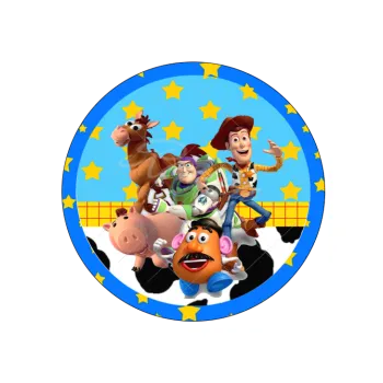 Jedlá dekorace na dort TOY STORY parta, VARIANTA Jedlý papír 1028