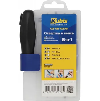 Šroubovák Šroubovák 8 v 1 v pouzdře 02-08-0208