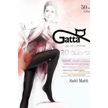 Dámské punčochy Dámské punčochové kalhoty SATTI MATTI 50 DEN - GATTA nero 3-M