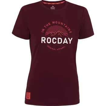 cyklistický dres dámský dres s krátkým rukávem Rocday Monty Jersey WMN Burgundy New