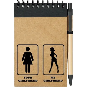 Sešit Poznámkový blok Your Girlfriend My Girlfriend