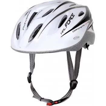 Cyklistická přilba přilba FORCE HAL, bílo-černá Velikost: S-M + Výměna dárku do konce ledna 2026