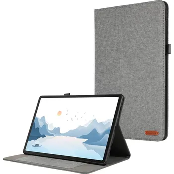 Pouzdro na tablet VSECHNONAMOBIL 64908 FABRIC Zaklápěcí obal pro Lenovo Tab P12 šedý