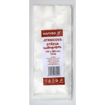 Sáček na potraviny Sáček střevo na jitrnice 10x50 cm 10 ks