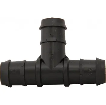 Zahradní obrubník Lanit Plast Spojka obrubníku 25 mm - typ T (1 ks) černá | cena za ks