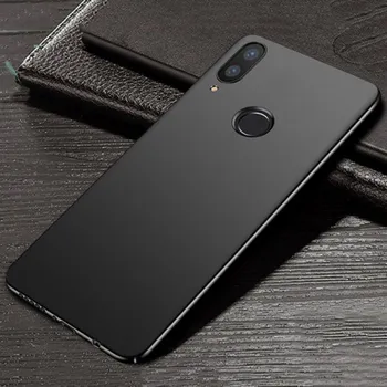 Pouzdro na mobilní telefon Ochranný plastový kryt pro Xiaomi Redmi Note 7 - černý