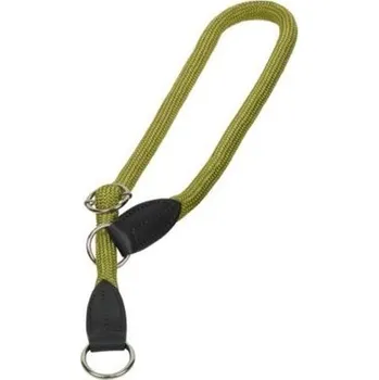 Obojek pro psa Nobby FUN Royal kulatý polostahovací obojek XS-S 40cm zelená SLEVA 10% VÝPRODEJ