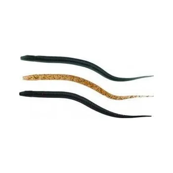 Umělá nástraha Úhoř Balzer Mighty Eel Schwarz-Silber 15cm