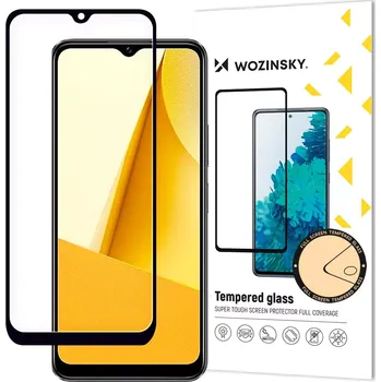 Wozinsky 5D tvrzené sklo s rámečkem pro Vivo Y16 / Y02s s rámečkem, černé (case friendly) 5907769309403