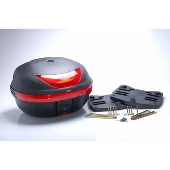 Zavazadlo na motocykl Sunway Box na skútr Scooter AW-9009 Barva: Černá
