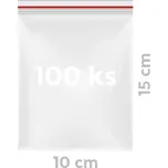 Sáčky rychlouzavírací 10 x 15 cm (100 ks v bal.)