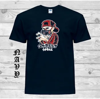 detske-levne-bavlnene-tricko-potisk-sprejer-graffiti Barva: Navy - tmavě modrá, velikost: 164